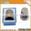 newest embossed souvenir custom copper thimbles