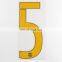 Sports numbers pet heat transfer film for clothing