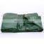Green Double-Sided Waterproof Tarpaulin Garden Rain Cover, Camping Tarps Shelter for Contractors, Campers, Painters, Farmers