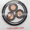 High performance medium voltage xlpe dsta pvc power cable