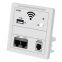 300M New In-Wall AP Access Point Wireless WiFi router USB-charging Socket Wall Mount Wi-Fi AP Router
