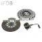 IFOB Three Parts Clutch Kit Clutch Cover Disc With Release Bearing For Hyundai Santa Fe D4EB 41200-38200