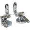 Cnc stainless steel Toilet Seat Hinge Replacement Parts with Fittings