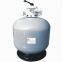 Top-mount fiberglass sand filter for swimming pool