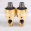 GOGO ATC Right-hand thread high temperature industrial brass swivel joint water connector rotary 2 1/2 inch rotating fitting