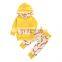 RTS Rainbow Hoodie Outfit Track Suit Set Kids Fall Clothing