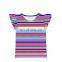Serape Pearl Sleeve Shirt Baby Girls Top Design Girl Summer Shirt