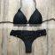 New Bandage Swimsuit Women Black Bikini Set Push Up Bathers Sexy Bandeau Bathing Suit Halter Swimwear Swim Suit Tankini Monokini
