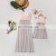 Mother daughter dresses Baby Girl Summer Sleeveless Dress Women Strapless Dress Mommy and me Outfits Family Matching Clothes