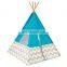 100% Cotton Canvas  Teepee Kids Tent,High Quality Kid Teepee Playing Kids House Tent