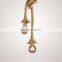 New design hemp rope industrial style ceiling pendant light