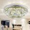 Hot Sale High Quality Led crystal Ceiling Light Round shape for Living room