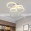 Креативная простая акриловая светильник с LED кольцом для спальни и гостиной