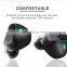 Popular earphones OEM with larger battery life ergonomic design mini wireless earphone