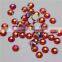 Top quality Wholesale peridot flatback style hotfix heat rhinestone transfer for bags Saree Weddingdress