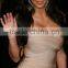 2015 Women Off the Shoulder Celebrity Bandage Dress Kim Kardashian Dress Solid Candy Color Fashion Good Stretch Cocktail Party