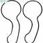 Rubber sealing gaskets