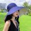 Oversized hat hat female summer sun visor sunscreen fisherman hat Korean version of wild anti-ultraviolet face-covering sun hat tide