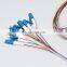 Wholesale Good Quality SM LSZH 2M 0.9mm 12 color lc pigtail