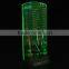 cheap table stand plastic led light acrylic menu holder