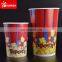 Chicken Popcorn Box Maker Kraft Paper Brown Disposable UV Coating Embossing Accept