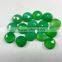 Green Chrysoprase 7x7 mm Round Faceted Cabochon