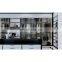 Modern Home Office Wooden Black Metal Bedroom Sets Wardrobe Closet