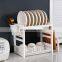 Wholesale China Trade 2 Layer Plastic Eco-friendly Easy Storage Dish Rack