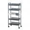 2022 Hot sale bathroom kitchen organizer storage rack 4 tiers storage rack