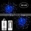 Starburst Lights Battery Operated Hanging firework Light 8 Modes Remote Control Waterproof Fairy Lights for Home Garden Decor