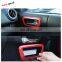 Interior Front Door Handle Frame Cover Trims for Toyota Tacoma 2016-2020 with 2doors