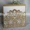 Personalized Laser Cut with Metal Tablet High Quality Arabic Wedding Invitation Cards