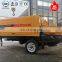 HW40 remote control 35m3/h construction site concrete pump mini mobile used  concrete pumps