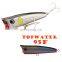 JOHNCOO Fishing Tackle 9.5cm 21g Wobbler Artificial Hard Baits Feed Popper Fishing Topwater Popper Fishing Lure