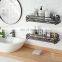 Shower Caddy Shelf - Self Adhesive 3-Pack Bathroom Shower Organizer Suction Storage with Soap Holder