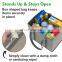 Foldable Extra Large Recycled Reusable Non Woven Shopping Box Tote Collapsible Grocery Bag