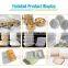 Biodegradable tableware plate moulding making machine Tableware production line