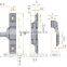 Flei Brand Factory Direct Hinge for Industry Electric Box Use