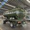 Best Price Petrol Oil Transport Aluminum Stainless 5 Cbm Fuel Tanker Truck Semi Trailer