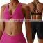 Running Sports Underwear clothes women hot sexy Cross Back Straps Bra Custom Workout Top Backless Sports Bra For Women Fitness