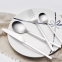 Wholesale Reusable dinnerware Custom Logo Luxury Wedding Spoon Fork Knife Stainless Steel Rose Black Cutlery Flatware Sets