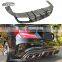 C117 CLA CMST Style High Quality Carbon Fiber Rear Diffuser With Light Rear Bumper Lip For Mercedes Benz CLA CLA45 C117