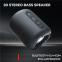 3D Stereo Surround BT Waterproof Subwoofer Music Audio Player  Wireless Mini DJ Portable bluetooth Speaker box