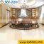 Best price marble look polished porcelain floor tile for hotel lobby