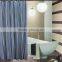Circle and lines printed100% polyester shower curtain for hotel, family, waterproof bath curtain