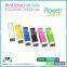 Mini portable power bank , promotional gift mobile power bank , power bank charger 2200mah