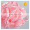 Chinese manufacturers promotional multicolor body rubbing ball baby mesh bath sponge