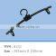 black plastic clothes hanger for lingerie