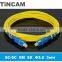 SC/PC-SC/PC Fiber optic patch cord pigtail G652D G657A G657B 9/125um