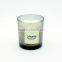 Multi-colored Luxury scented candle in glass jar